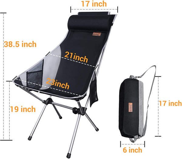 ARROWHEAD Outdoor Chaise de camping pivotante de haute qualité et  Commentaires - Wayfair Canada