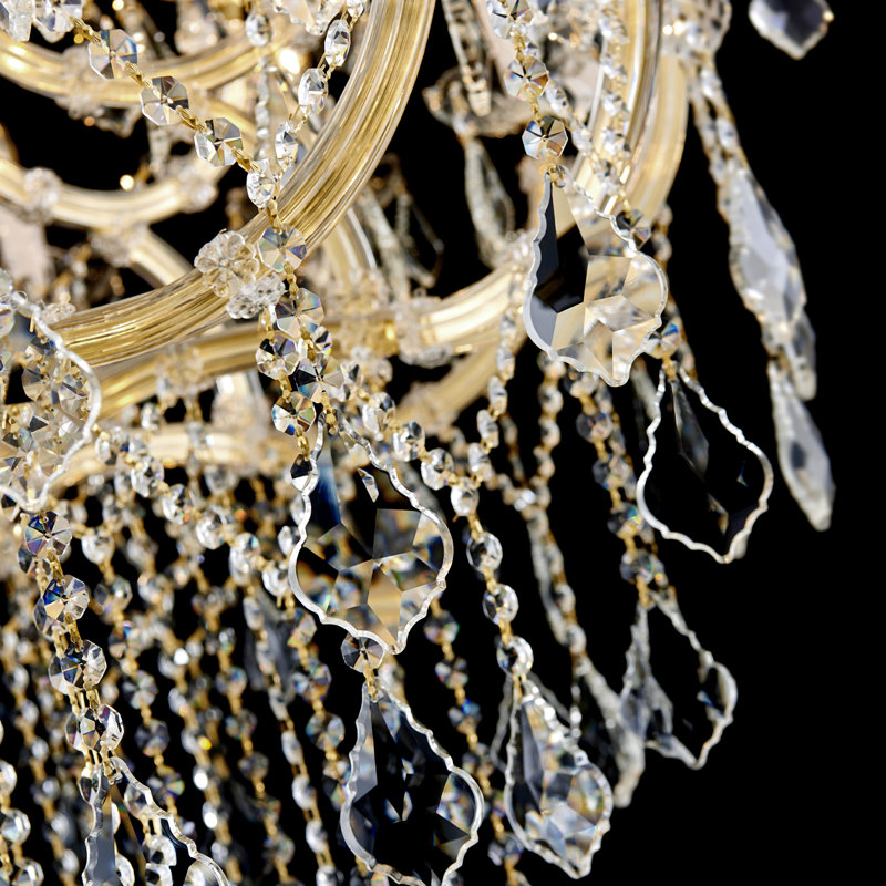 Laiya 36 - Light Dimmable Chandelier, Gold