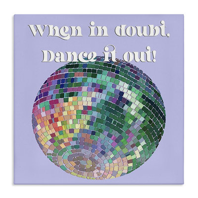 «Dance It Out», art mural sur toile par Regina Moore