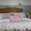 Meadow Flower Print Cotton Duvet Cover Set-119899016