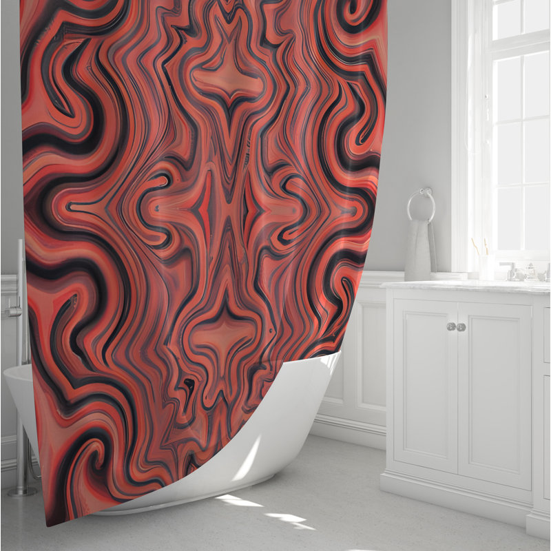 Abstract Shower Curtain