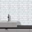 Anjli PVC Peel & Stick Subway Tile Sticker - 15cm x 30cm-824892596