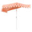 Parasol d'extérieur à rebord incliné 108 po Ellette Indie-2013133863-2013133861