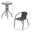 Wicker 2 - Person Garden Lounge Set