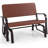 Outdoor Patio Glider, 600 Lb Capacity Loveseat, 2 Seater Rocking Chair,-397580657