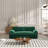 66" Queen Pull-Out Sofa Bed, 3-In-1 Convertible Sleeper Sofa, Multi-Functional Velvet Loveseat Bed, Perfect for Living Room, Bedroom, Apartment, Office - New Larger Size-1232872227