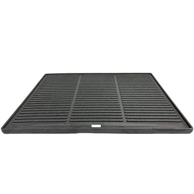 Outil barbecue pour tous les types de gril, accessoire de cuisine extérieure avec poêle à frire en fonte, barbecue et housse de protection contre la pluie, 13,6 x 17,5 po, de qualité alimentaire, bifteck idéal, mâle