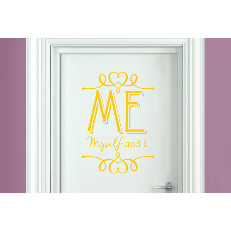 Wall Decal, Dark Yellow