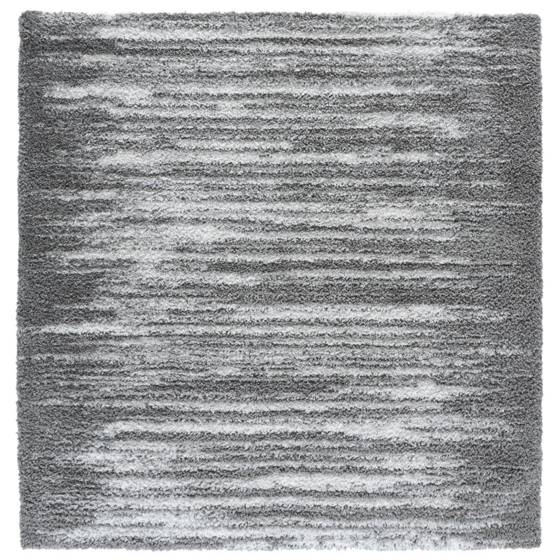 Atlantis Shag 104 Performance Abstract Rug, 6'-7" X 6'-7" Square