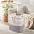 Laundry Hamper,  Woven Rope Tall Laundry Basket With Handles, Decorative Storage Basket For Clothes And Blankets In Living Room, Bedroom-1637141978