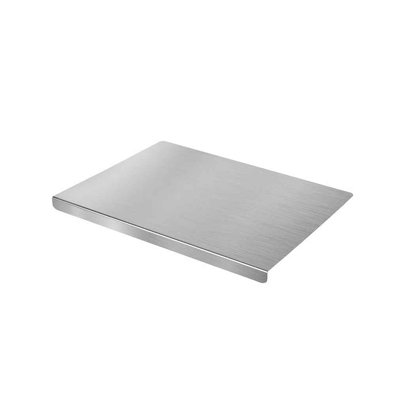 Stainless Steel Cutting Board With  Edges And To Clean Suitable For Kitchen Food Preparation Meat Vegetables