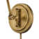 Arti 7.75-in Swing Arm Extendable Single Light Plug-In Sconce with On/Off Switch
