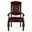 Audren 18'' H Tufted Genuine Leather Upholstered Armchair
