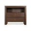Millie 2 - Drawer Solid Wood Nightstand