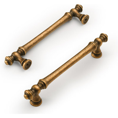 10 Pack Cabinet Pulls - Kitchen Cabinet Handles For Bathroom Drawer Dresser - Solid Zinc Alloy Construction - 5 Inch Hole Center - Durable And Easy To Install