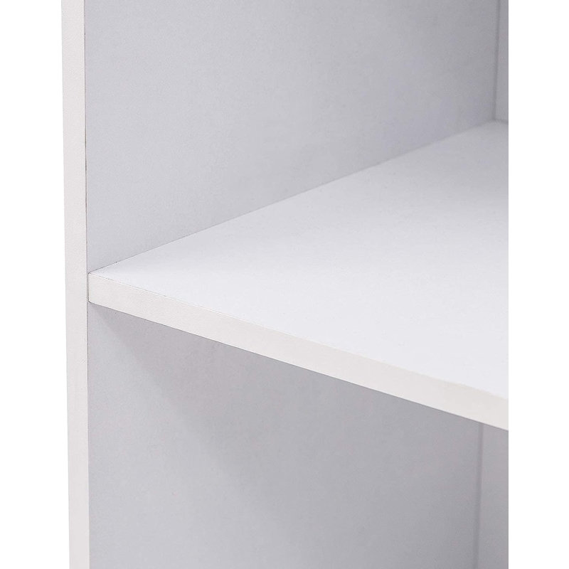 Hassi Engineered Wood Cube Bookcase, White