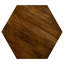 Table basse hexagonale