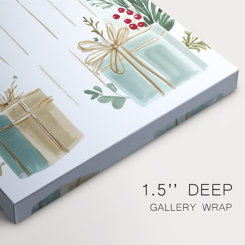 Art des Fêtes de Noël - Toile tendue avec châssis DCCDXCIX, H 60 po x l 40 po