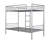 Twin Over Twin Metal Bunk Bed