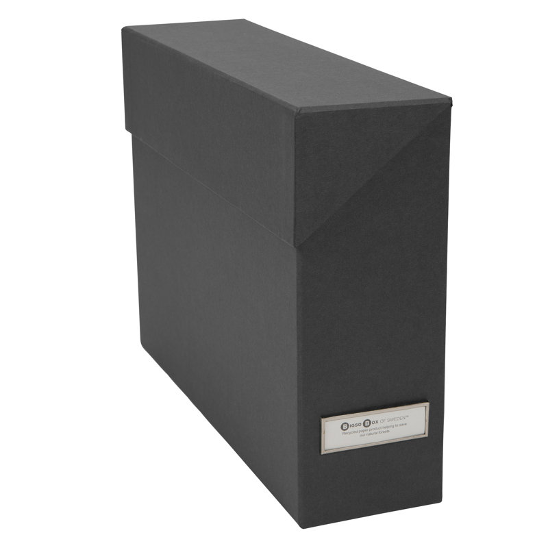 Lovisa File Box, Dark Gray