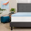 Surmatelas en mousse à mémoire de forme hypoallergénique et infusée de gel 2 po Addilynn-1876905315