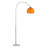 86.5'' Polished Arched Floor Lamp