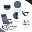 Chaise berçante d'extérieur en métal Myiesha-967939697