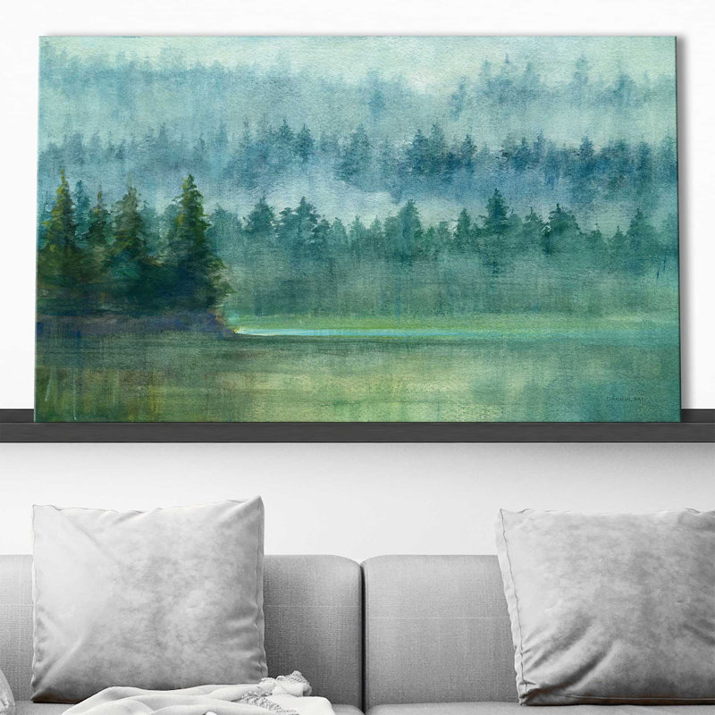 " Around The Point " Painting Print, 42" H x 72" W x 1.5" D, Wrapped Canvas