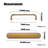 Delicate Bar Pull Handle With Backplate(G020)-119287214-119287216