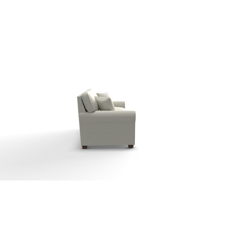 Shannon Upholstered 76'' Sofa, Dark Walnut, Ash-22603