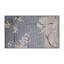 Tapis gris soyeux et moelleux-100890154