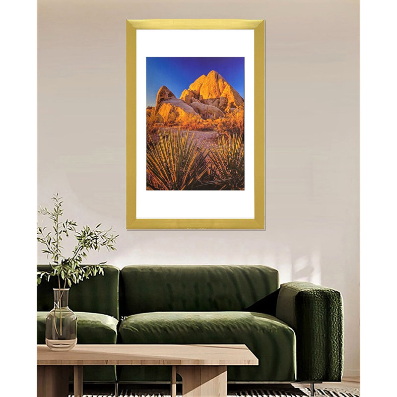12×18 PVC Photo Frame – 5-Piece Set, Gold