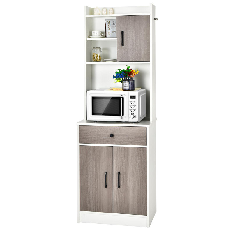 Keila 71'' Kitchen Pantry, White