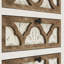 Commode d'appoint en bois massif Brooklee
