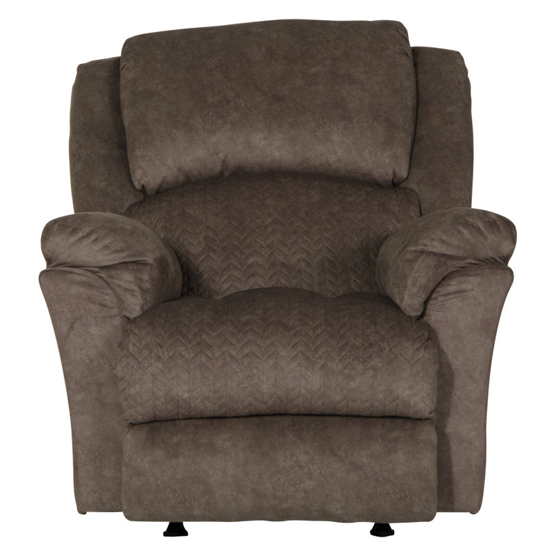 Fauteuil inclinable électrique inclinable de 39 po de largeur, Polyester brun