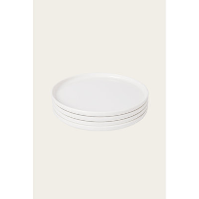 Ensemble de 4 assiettes | Ivoire