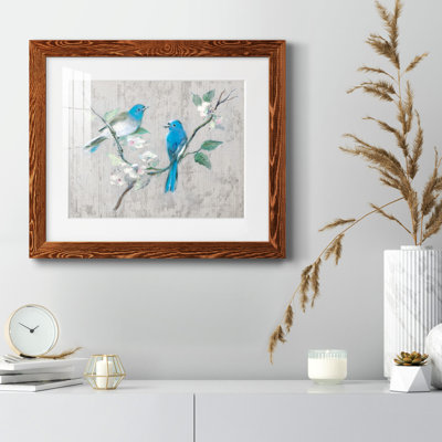 Chanson du printemps I - peinture encadrée