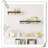 Graviel 2 Piece Pine Wood Floating Shelf-1264868975-1264868962