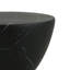 Table d'appoint en marbre noir pour le salon et l'extérieur | Idée de cadeau