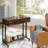 Zavalla Mobile End Table with Drawer C Table Sofa Side Table-1248993334