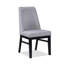 Chaise d'appoint rembourrée 2pc