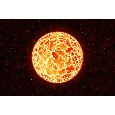 Planet Explosion - Wrapped Canvas Print