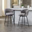 Tabouret de bar pivotant à motif courbé-1118160425-1291431362