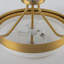 Plafonnier semi-encastré 3 lumières Mid-Century