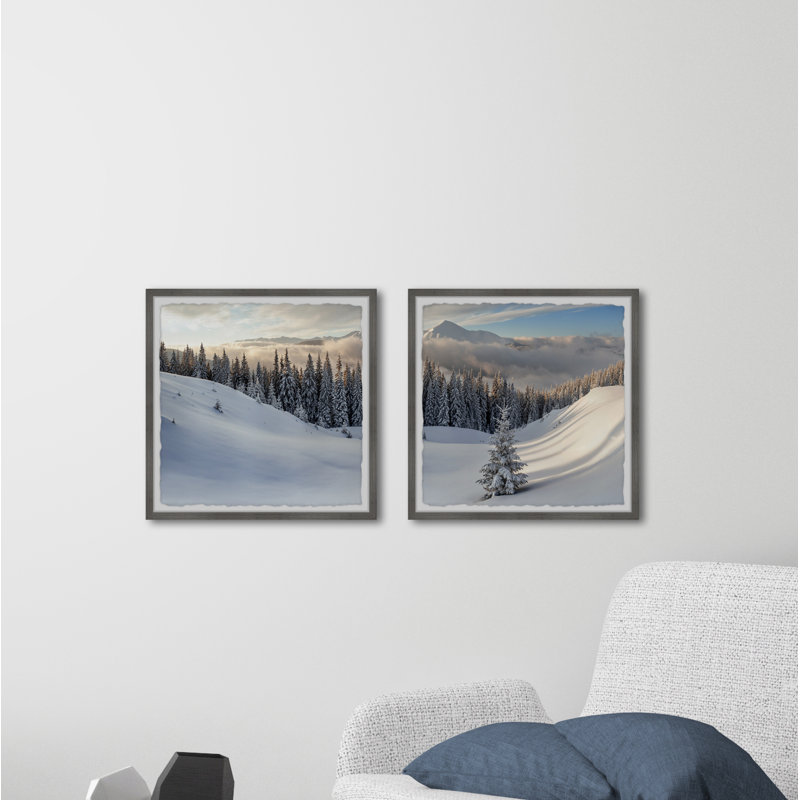Picard Picard Everything Is Good In Winter - 2 Piece Single Picture Frame Print, 30cm H x 61cm W x 3.81cm D