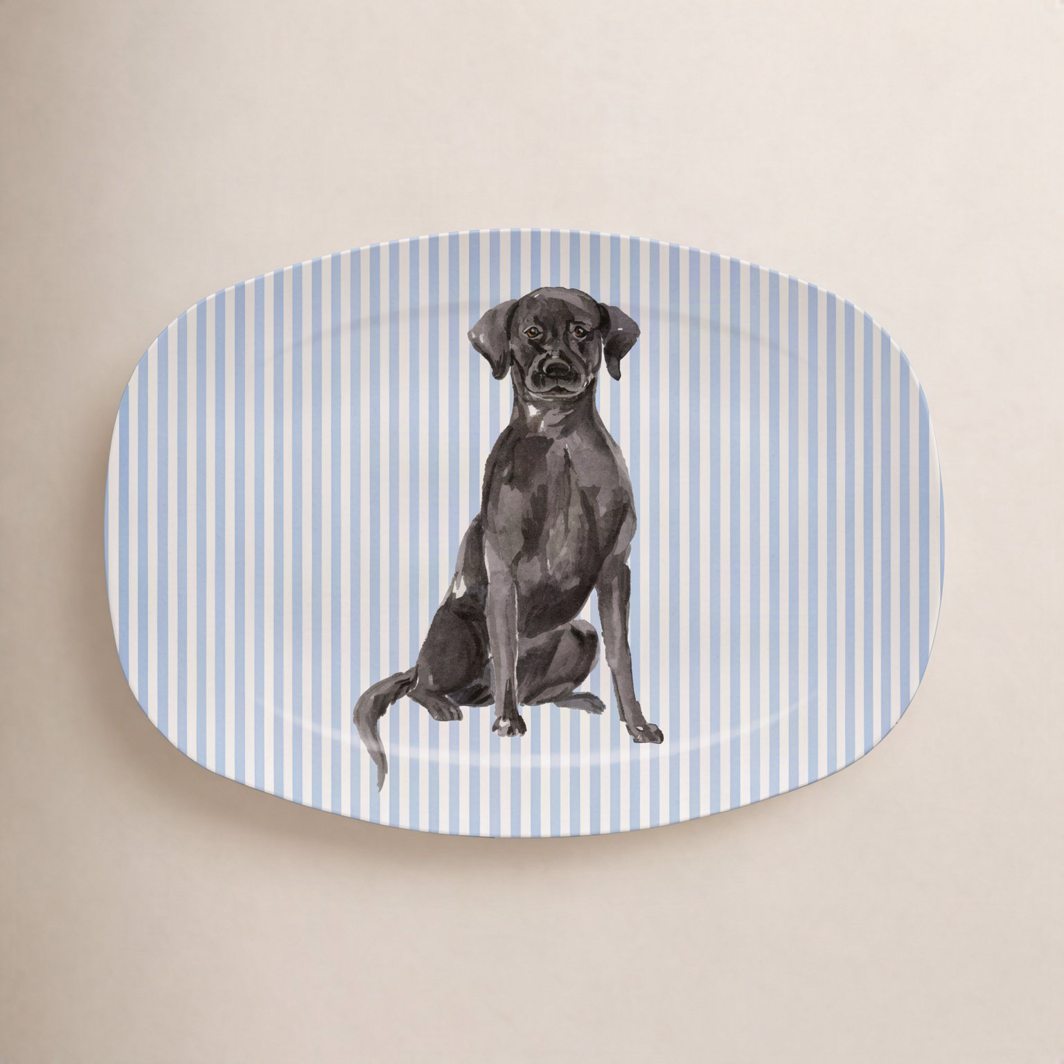 Traychic Oval Resin Platter