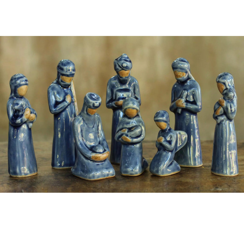 Ensemble de crèche de naissance thaï saint