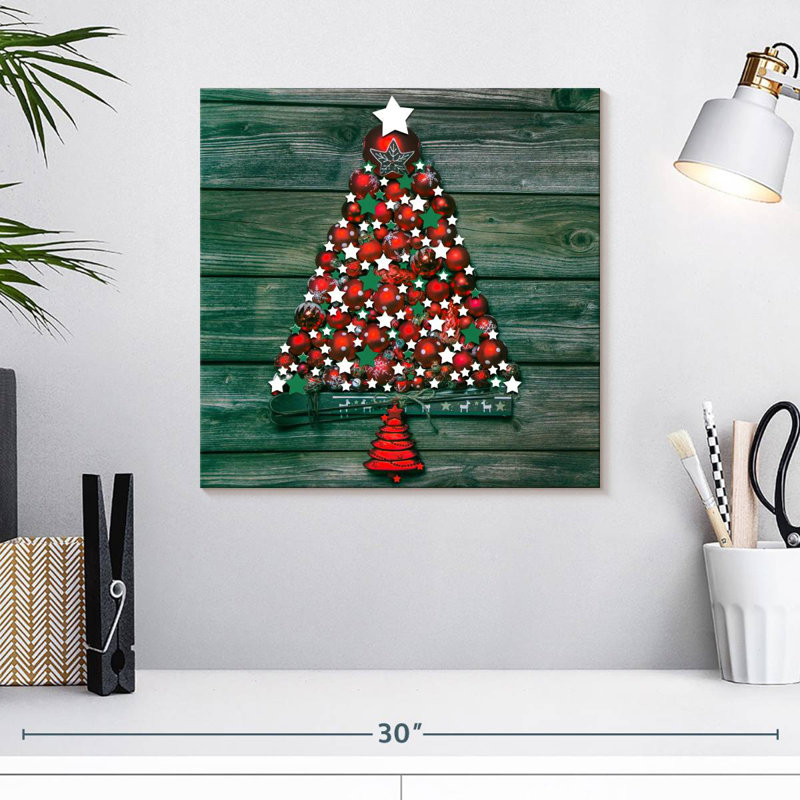 Lelend Xmas Tree, 16" H x 16" W