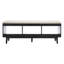 Banc de rangement en bois avec tablettes-1965268458