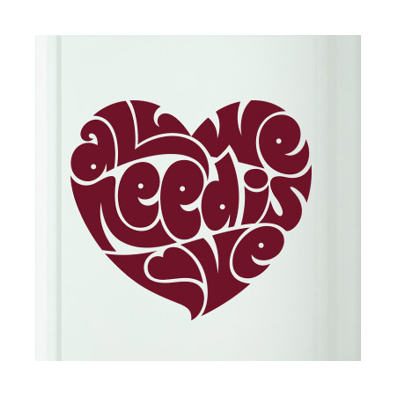 Wall Decal, Burgundy